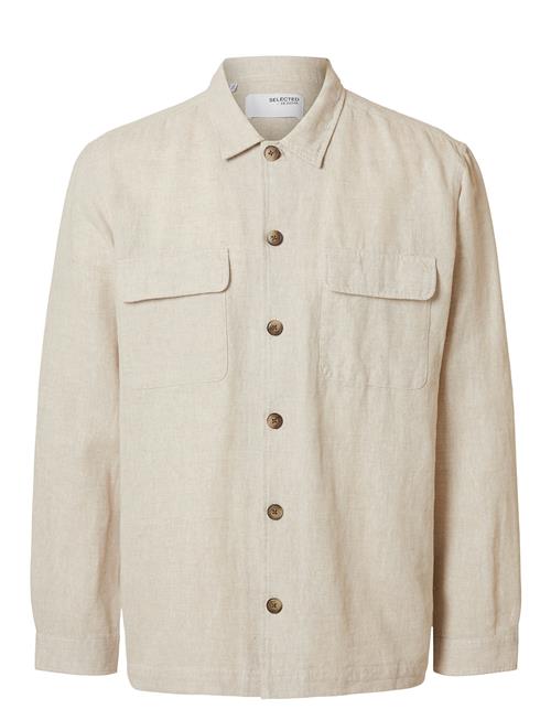 Selected | Slmotto Leroy Linen Blend Overshirt Noos | XL