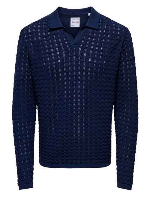 ONLY & SONS | Onsantonio Ls 12 Resort Crochet Polo | L