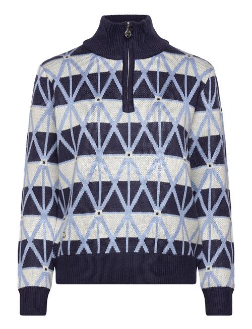 Daily Sports | Argyle Half Neck Pullover Lined | L