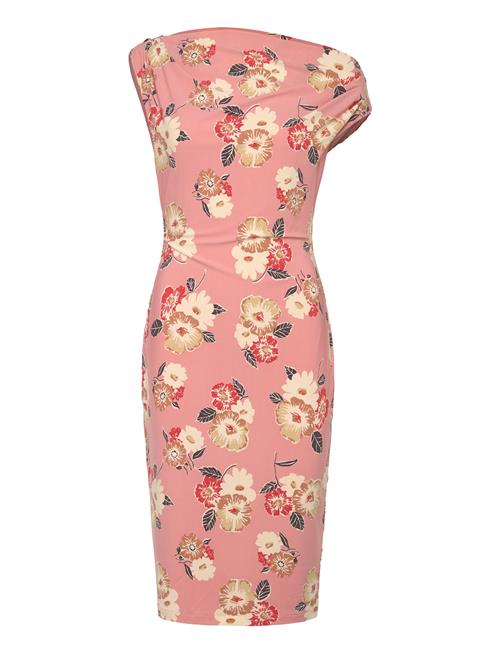 Lauren Ralph Lauren | Floral Jersey Off-The-Shoulder Dress | 46