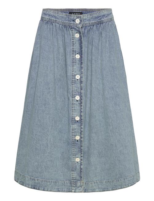 Lauren Ralph Lauren | Button-Front Denim Skirt | 44