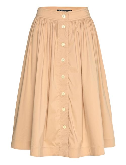 Lauren Ralph Lauren | Button-Front Cotton-Blend Skirt | 44