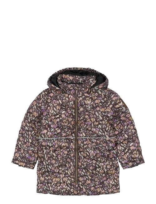 mikk-line | Long Puffer Jacket Aop Rec. | 116