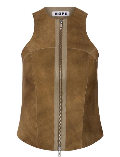 Hope | Sculpt Top Tobacco Suede | 34