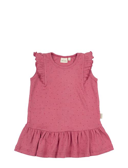 Petit Piao | Dress L/S Modal Frill Dot | 98