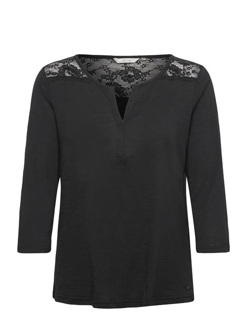 Cream | Crjanny Lace Jersey Blouse | M