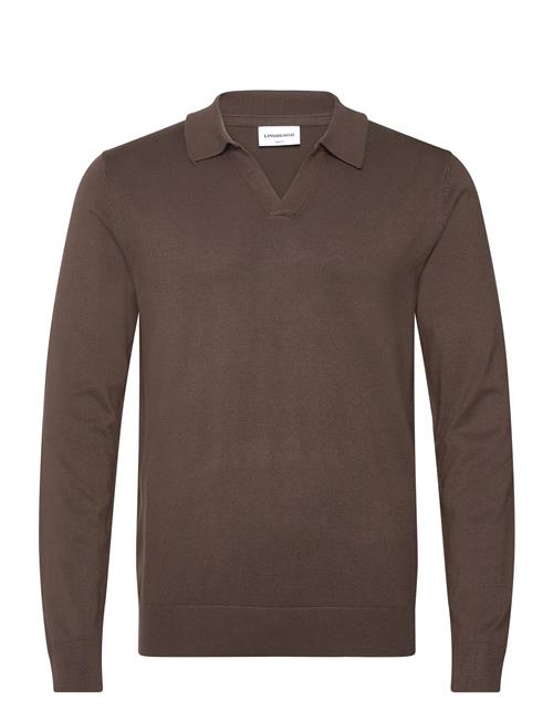 Lindbergh | Ecovero L/S V-Neck Polo | XXL