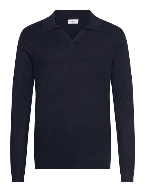 Lindbergh | Ecovero L/S V-Neck Polo | M