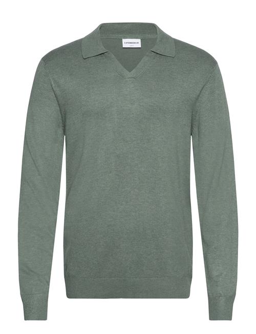 Lindbergh | Ecovero L/S V-Neck Polo | XL
