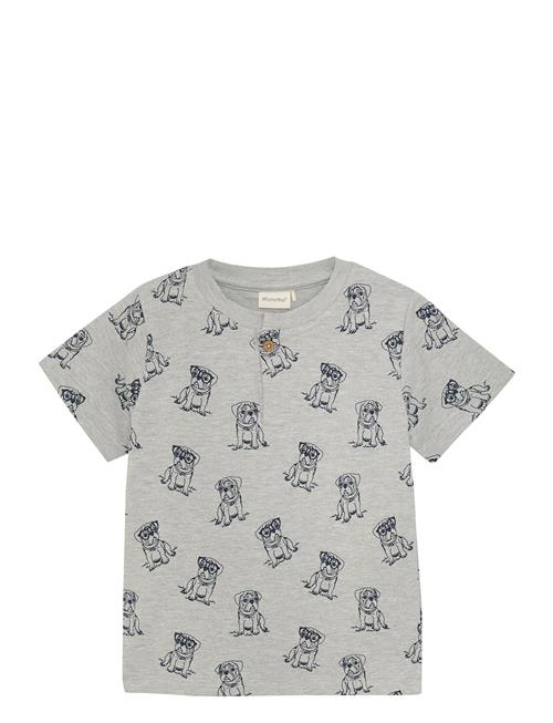 Minymo | T-Shirt Ss Aop Sweat | 104