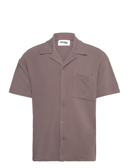 SIXTH JUNE | Crepe Fabric Ss Shirt | L