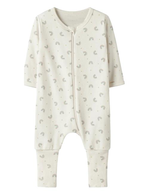 name it | Nbfnightsuit Zip Ff Jet Rainbow Noos | 68