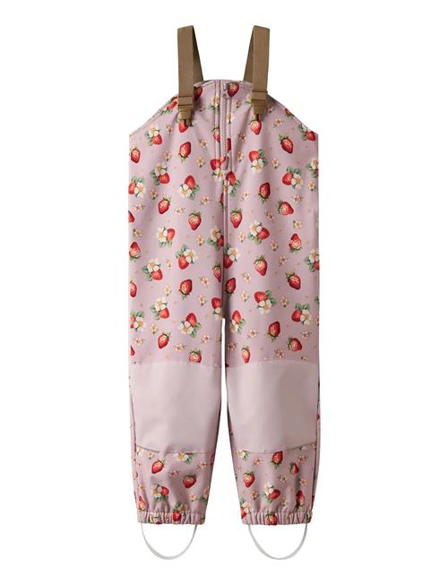 name it | Nmfalfa08 Softshell Bib Pant Aop Fo | 104