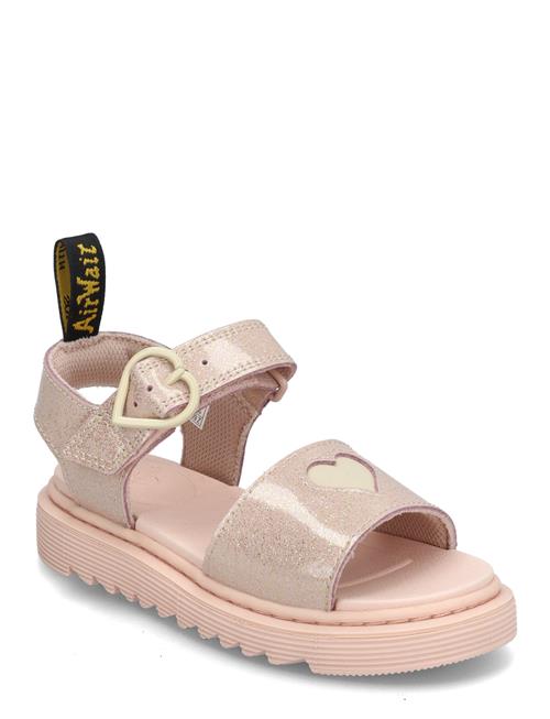 Dr. Martens | Marlowe Hearts J Powder Pink+Cloud Cream Nebula Glitter+Classic Nappa | 36