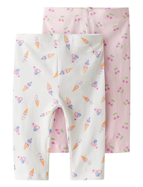 name it | Nmfvivian 2P Aop Capri Legging | 122