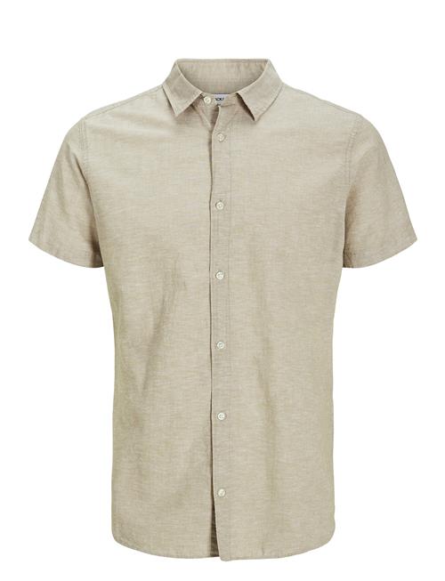 Jack & Jones | Jjbreeze Linen Blend Shirt Ss Sn Jnr | 176