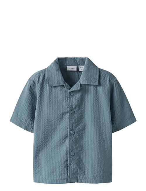 name it | Nmmfebek Ss Nreg Shirt | 98