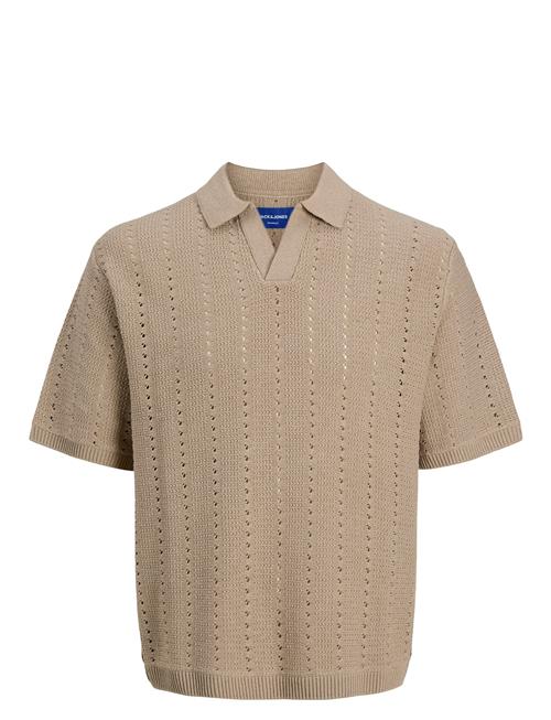 Jack & Jones | Jorparos Knit Easter Ss Crochet Polo Jnr | 152