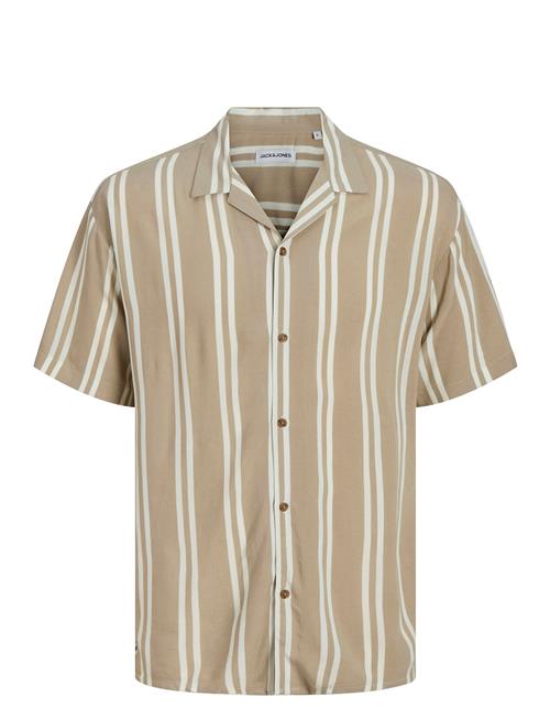 Jack & Jones | Jjejeff Stripe Resort Shirt Ss Sn | S