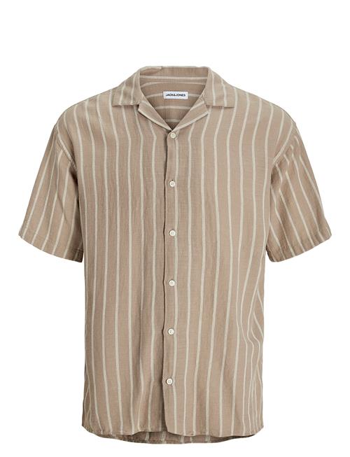 Jack & Jones | Jjeenzo Stripe Resort Shirt Ss Sn | M