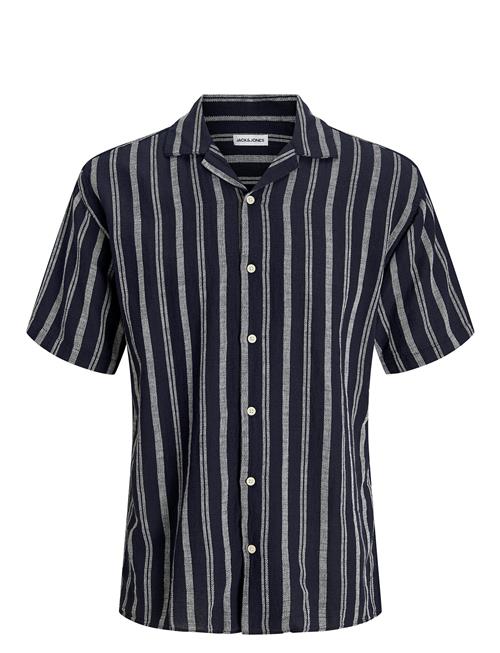 Jack & Jones | Jjeenzo Stripe Resort Shirt Ss Sn | M