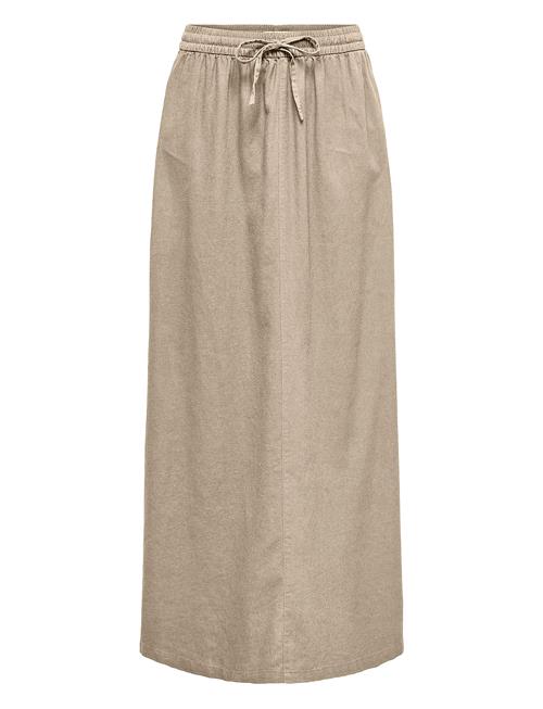 ONLY | Onlcaro Hw Linen Bl Long Skirt Cc Pnt | XS