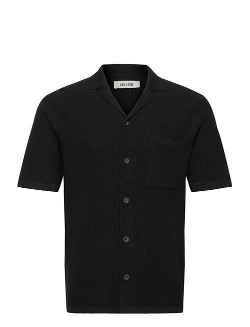 ONLY & SONS | Onstony Reg 12 Ss Waffle Shirt Knit | M