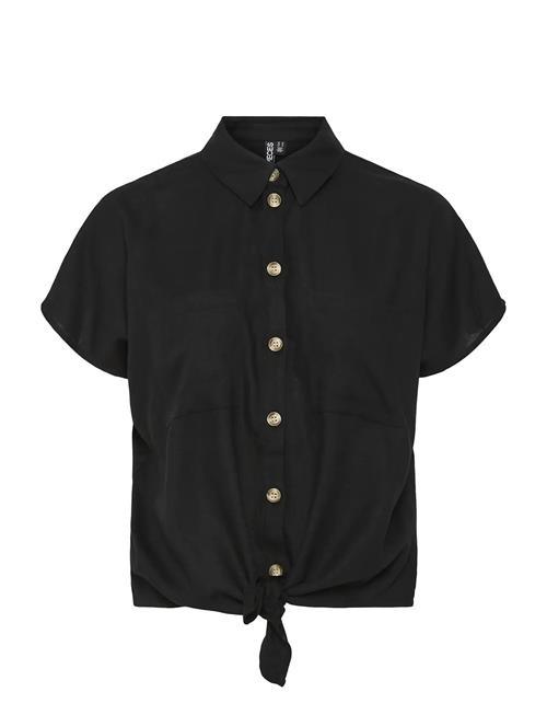 Pieces | Pcpia Linen Blend  Ss Tie Shirt Wvn Noos | XS