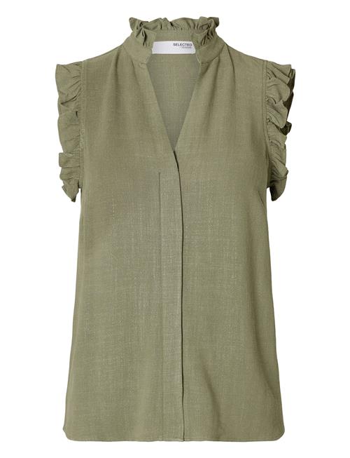 Selected | Slwviva Sl Sun Ruffle Top Noos | 36