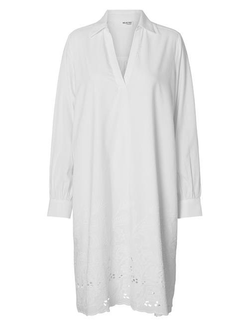 Selected | Slfdahlia Ls Short Broderi Dress B | 38