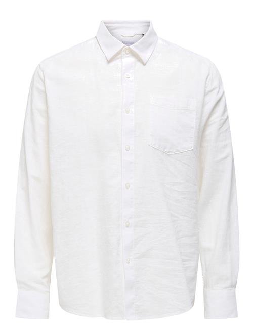 ONLY & SONS | Onscaiden Life Reg Ls 1 Pkt Shirt Noos | XS