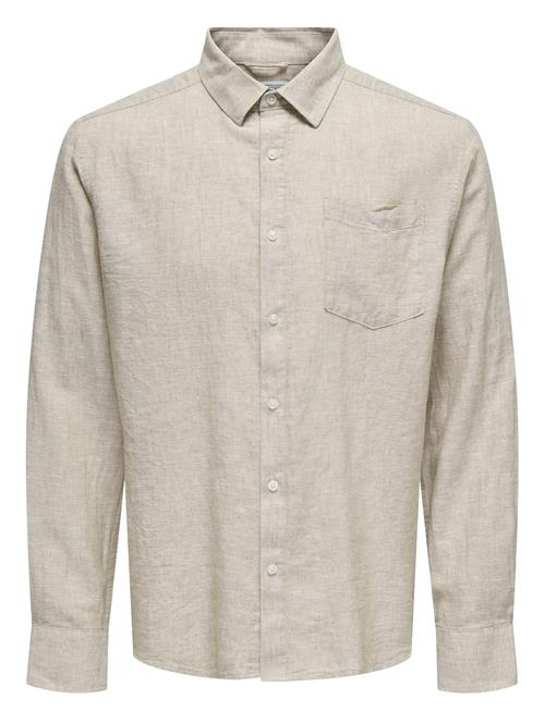 ONLY & SONS | Onscaiden Life Reg Ls 1 Pkt Shirt Noos | XS