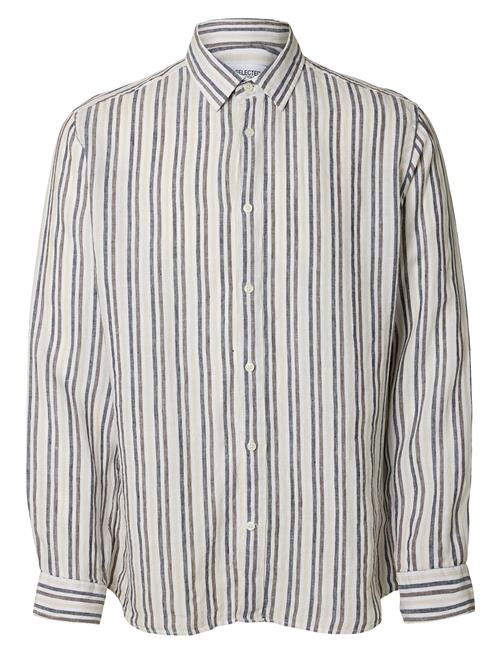 Selected | Slhregkylian Linen Ls Shirt | L