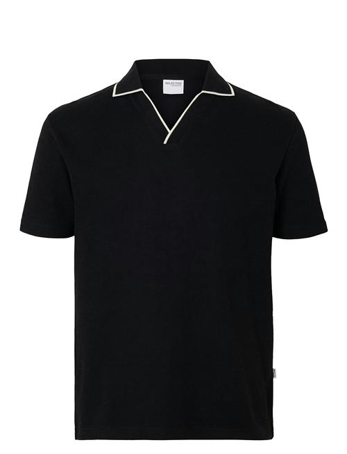 Selected | Slhsangev Split Neck Ss Polo | L