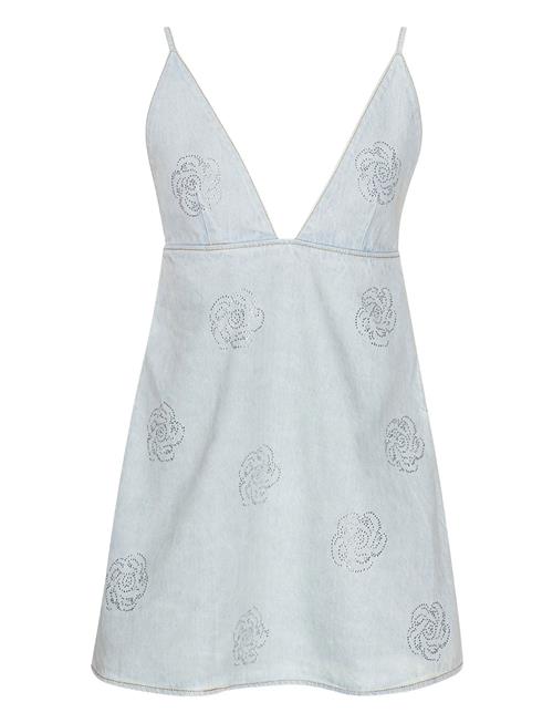 ROTATE | Denim Stud Mini Dress | 36