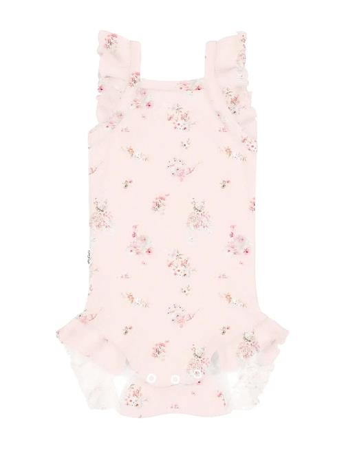 Gugguu | Baby Print Rib Romper | 56