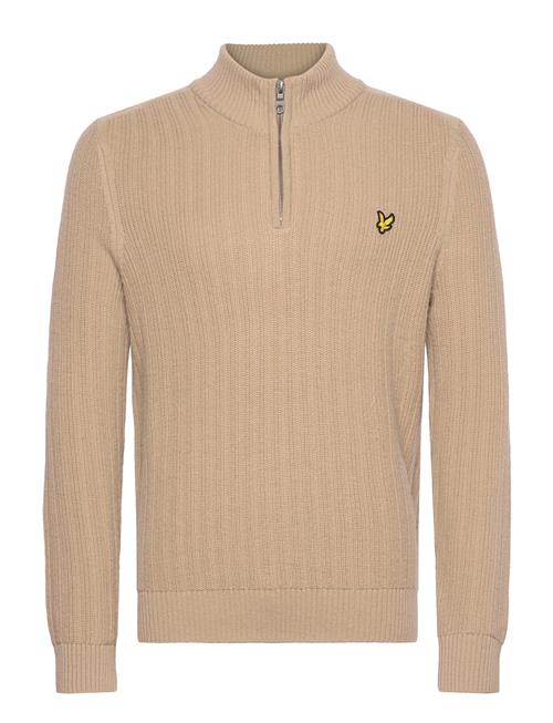 Lyle & Scott | Ribbed Quarter Zip Jumper | M