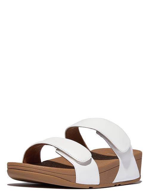 FitFlop | Lulu Adjustable Leather Slides | 40