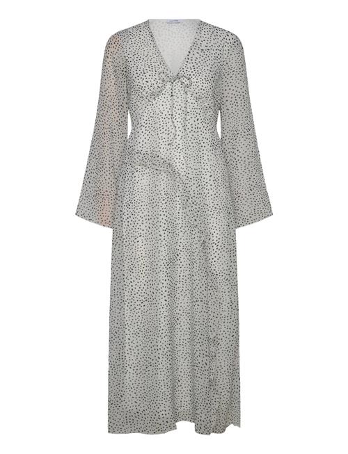 Bubbleroom | V-Neck Frill Dress | 40