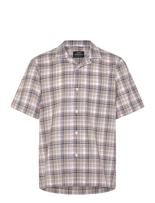 Mads Nørgaard | Loose Cotton Check Kenji Shirt Ss | L