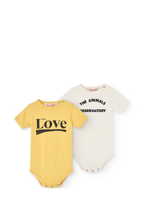 THE ANIMALS OBSERVATORY | Pack Chimpanzee Baby Body Yellow | 6 M