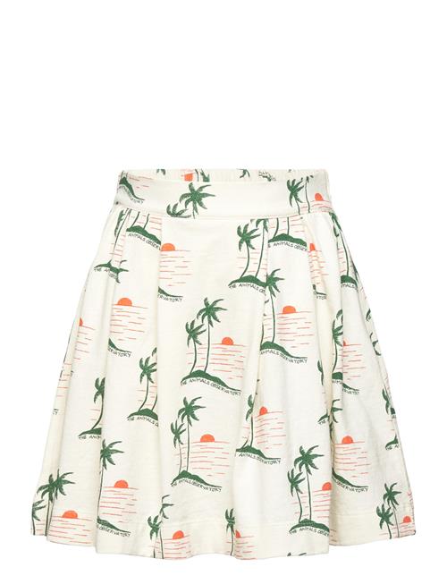 THE ANIMALS OBSERVATORY | Turkey Kid Skirt White Lindo | 6 Y
