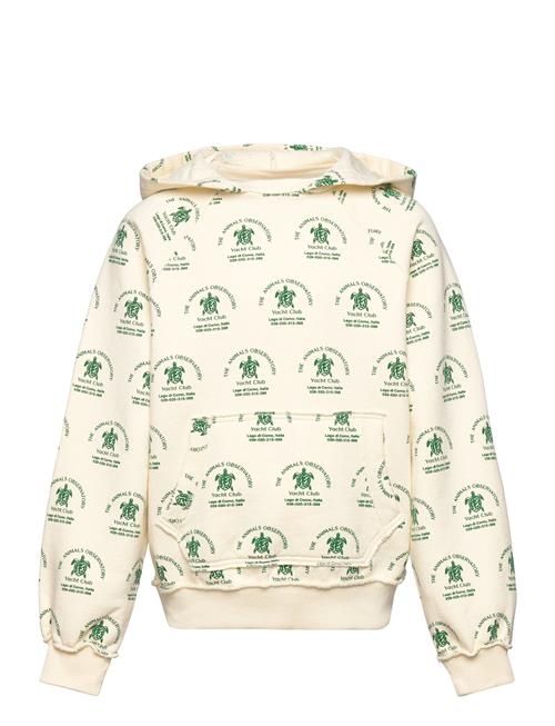 THE ANIMALS OBSERVATORY | Beaver Kid Hoodie White Flowers | 14 Y