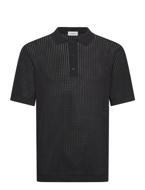Lindbergh | Crochet Knitted S/S Polo | M