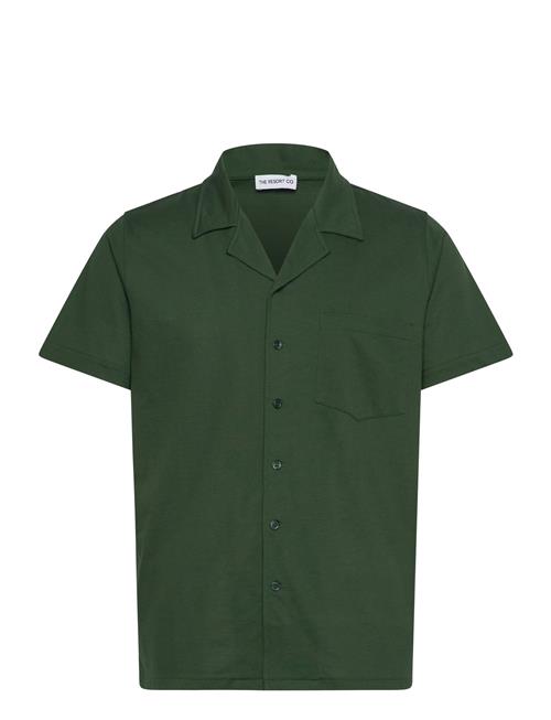 The Resort Co. | Piqué Resort Shirt Deep Green | XXL
