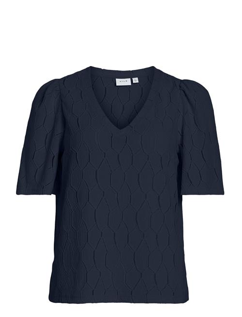 Vila | Vimarcella V-Neck 2/4 Top/R | XS