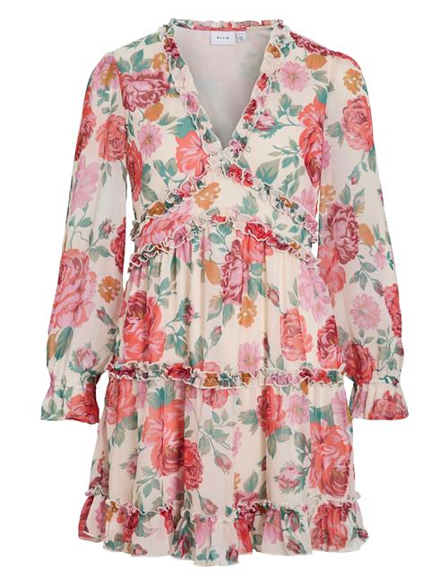 Vila | Viemsa L/S Short Dress/Dc/Ka | 42