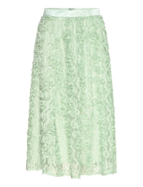 Bubbleroom | 3D Flower Midi Skirt | XS
