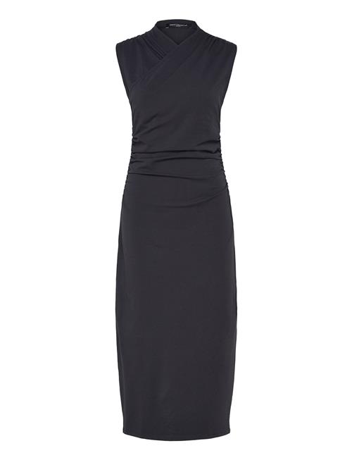 French Connection | Rallie Cross Over Neck Midi Dr | S