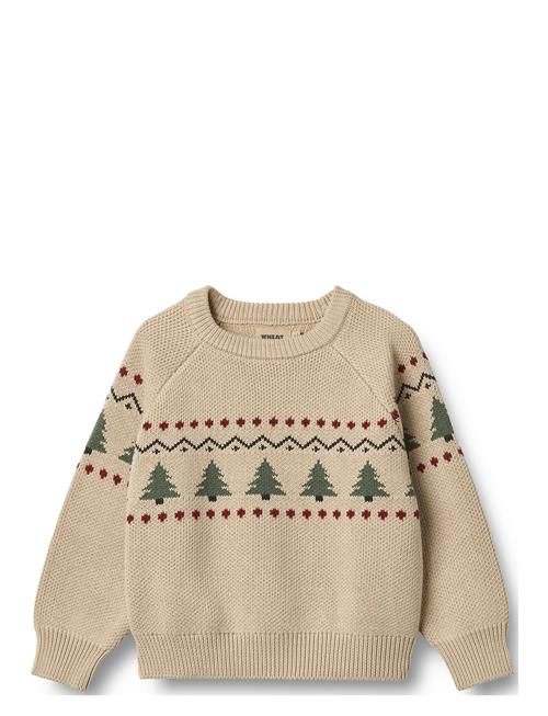 Wheat | Jacquard Pullover Balou | 128